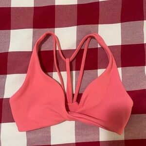 LSKD Agile Sports Bra in Pink Lemonade